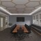 Ekena Millwork 81 56W x 47 14H x 14T Large Westmore Decorative Fretwork Wood Ceiling Panels, Hickory CELW82X47X0250WSTHI - alternate 9